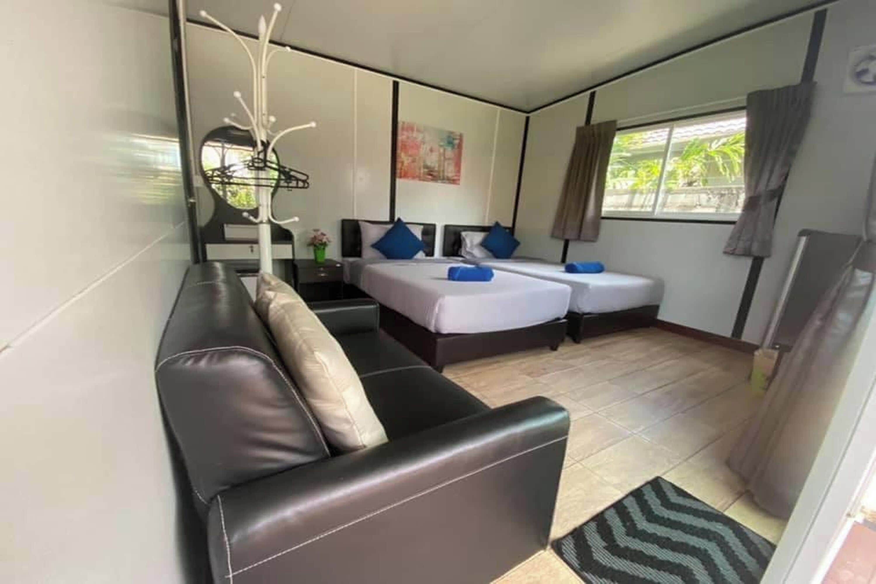 Tvåbäddsrum - 1 sovrum | Skrivbord, gratis wi-fi och sängkläder