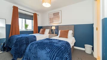 3 bedrooms, iron/ironing board, free WiFi, bed sheets