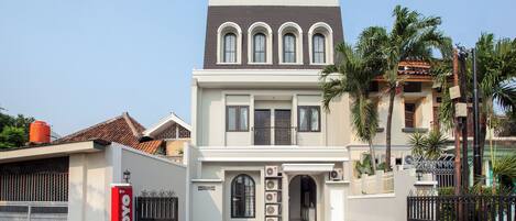 Fassade der Unterkunft