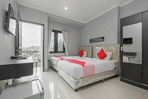 Deluxe-Doppelzimmer | Hochwertige Bettwaren, kostenloses WLAN, Bettwäsche