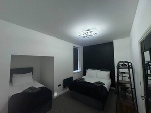 2 bedrooms, iron/ironing board, travel crib, WiFi