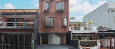 Fassade der Unterkunft