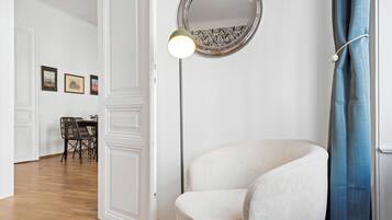 Apartamento luxo, vista para a cidade | 2 quartos, Wi-Fi de cortesia