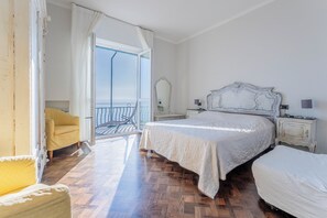 Apartment, Balcony, Sea View | 4 bedrooms, iron/ironing board, free cribs/infant beds, free WiFi - Breath-taking near Portofino Seaview (Pieve Ligure)