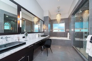Bathroom 1 with shower