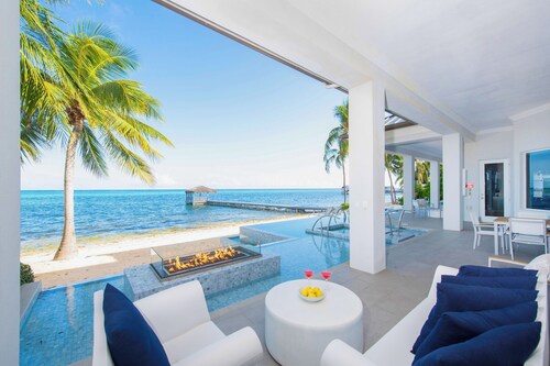 Point of View: Ultra-Luxe Beach Villa w/Private Pool, Dual Jacuzzis, & Dock