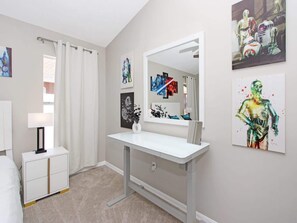 4 bedrooms, iron/ironing board, travel crib, WiFi