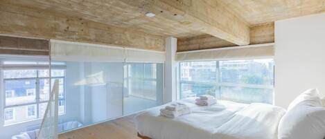 1 غرفة نوم ومكواة/لوح كي وواي فاي وملاءات أسرّة