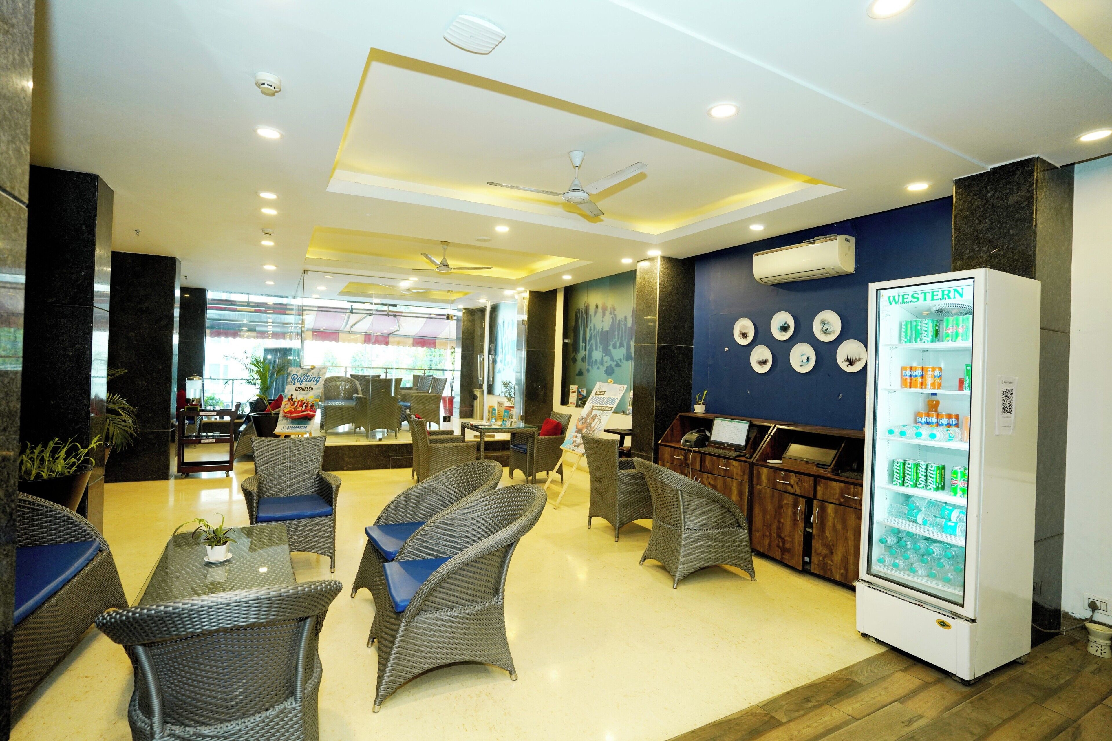 Sala de estar en el lobby