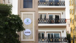 A multi-story hotel with balconies, a sign for "HACANA Millenium Hotels," and a tree in the foreground. - Hacana Millenium Hotel (Hyderabad)