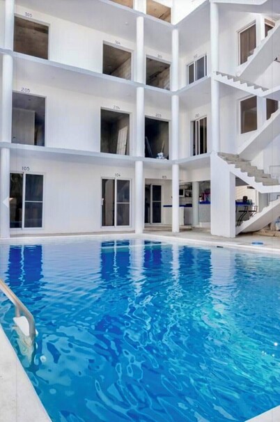 Cozy 1-bedroom condo with WiFi, AC in amazing Sosúa