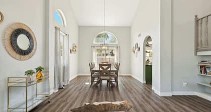 Spacious Retreat with Pool, Heated Spa, & Golf Course View!