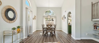 Spacious Retreat with Pool, Heated Spa, & Golf Course View!