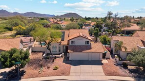 Aerial view - 5BDR with Pool & Scenic Golf Views! (Mesa)