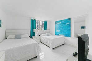 1 bedroom, iron/ironing board, travel cot, WiFi