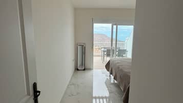 1 bedroom, iron/ironing board, travel crib, free WiFi