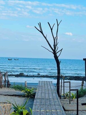 Fassade der Unterkunft