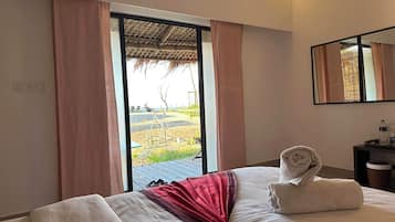 Biệt thự Superior, quang cảnh biển | 1 phòng ngủ, két bảo mật tại phòng, bàn