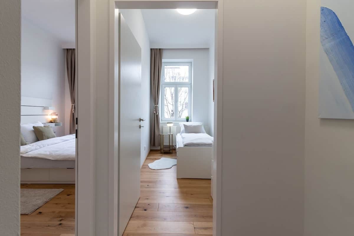 Lägenhet Deluxe - utsikt mot staden | 3 sovrum och gratis wi-fi