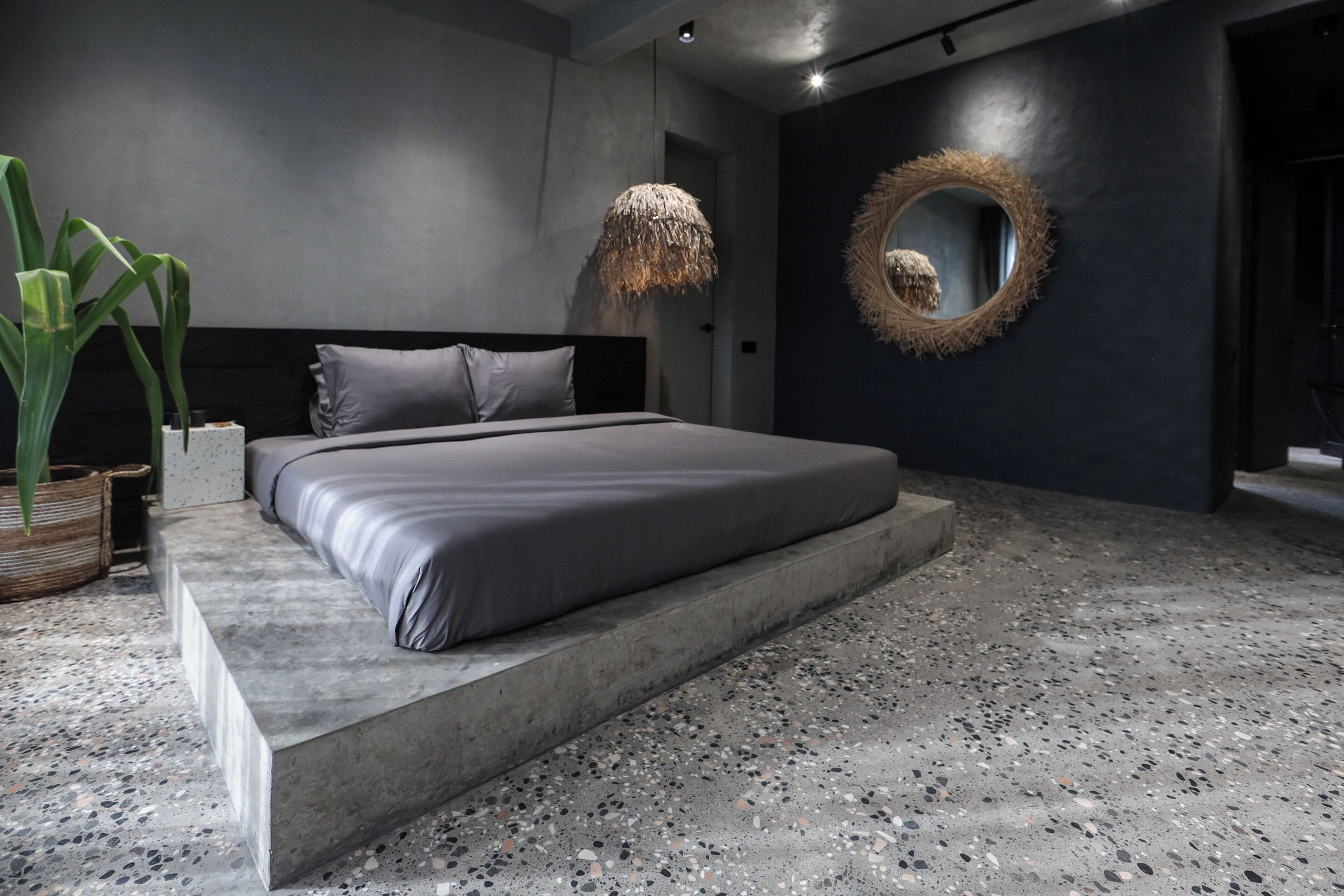 3 habitaciones y ropa de cama de alta calidad 