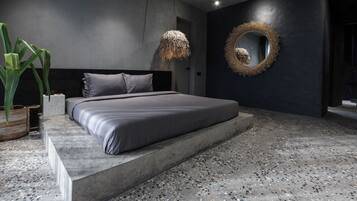 3 chambres, literie de qualité supérieure, matelas mémoire de forme