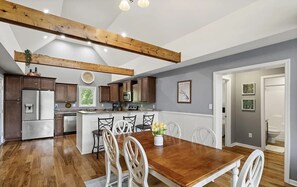 Dining - 5 BDRM Dog Friendly, Lake Access Getaway w/Playground, Fire Pit & more (Louisa)