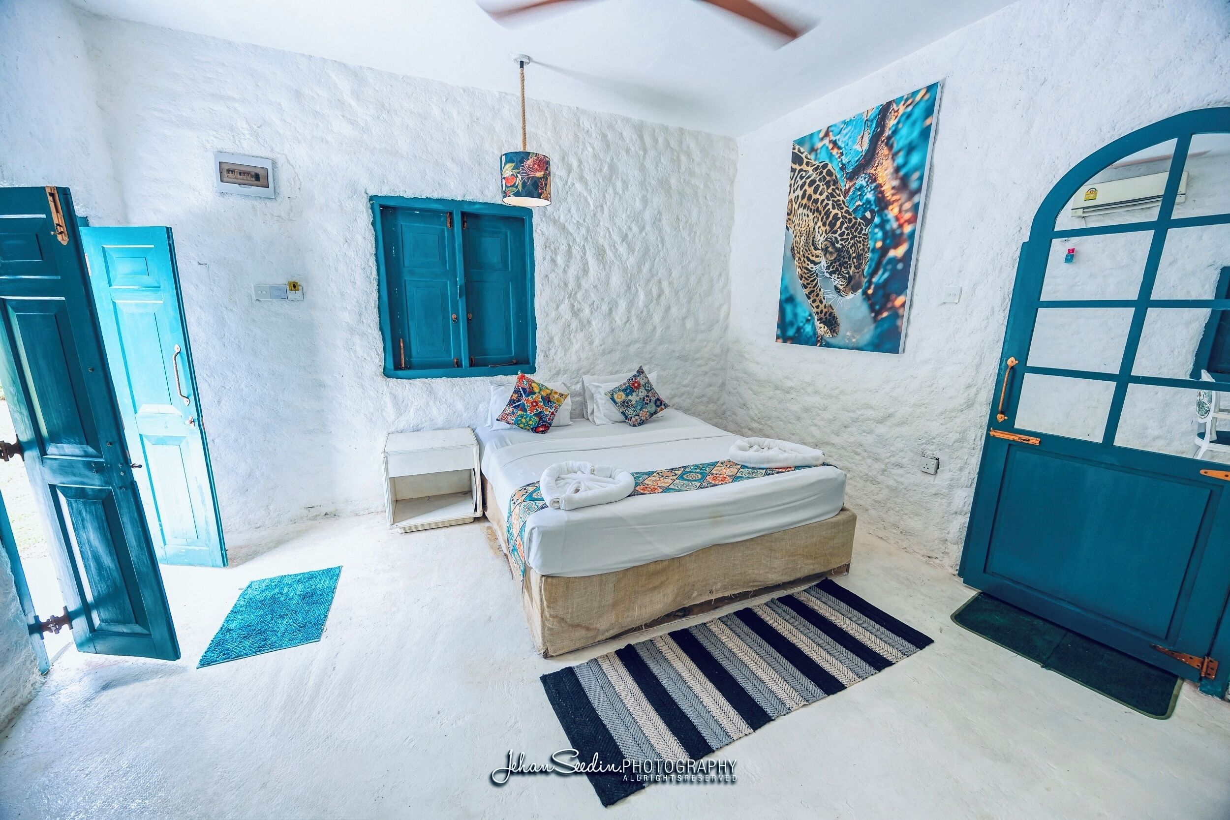 Comfort Villa, Balcony, Pool View | 1 bedroom, laptop workspace, iron/ironing board