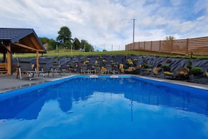 House | Pool | Indoor pool, outdoor pool - Holiday Home Wisniowa With Pool and Mountains (gmina Iwierzyce)