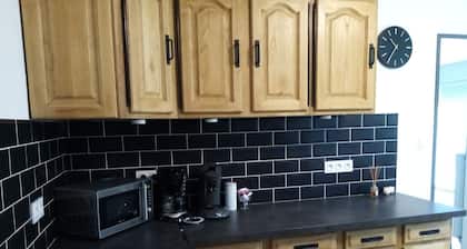 Business trip or stay in the region, ground floor apartment