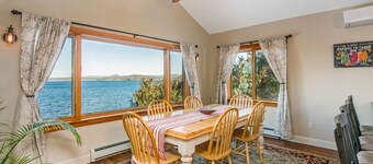 1 King Bed, 1 Queen Bed in loft, Shower, Soaker TUB<br>SCENIC VIEW OVERLOOKING MALLETS BAY<br>OPEN FLOOR PLAN