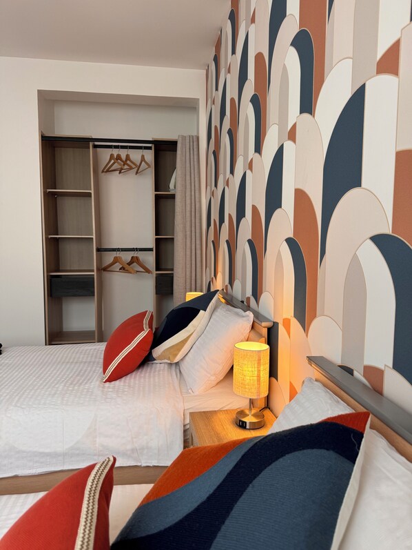 2 Schlafzimmer, Bügeleisen/Bügelbrett, WLAN, Bettwäsche