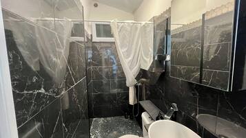 Handdoeken, zeep, toiletpapier