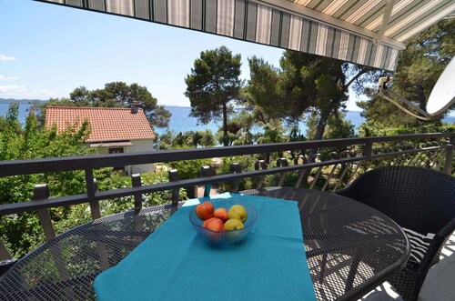 Ferienwohnung mit Klimaanlage nur 25 m zur Adria