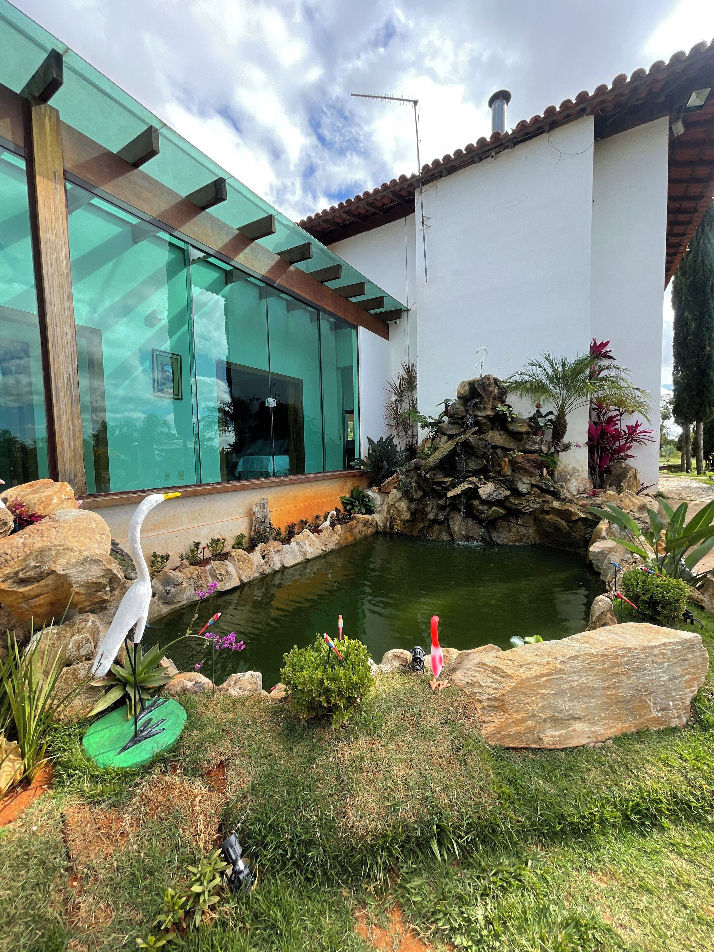 Enceinte de l’hébergement