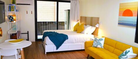 1 bedroom, iron/ironing board, free WiFi, bed sheets