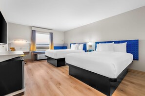 Rum - 2 queensize-sängar - icke-rökare | Sängtillbehör av högsta kvalitet och bäddmadrasser