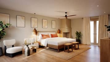 1 bedroom, bed sheets