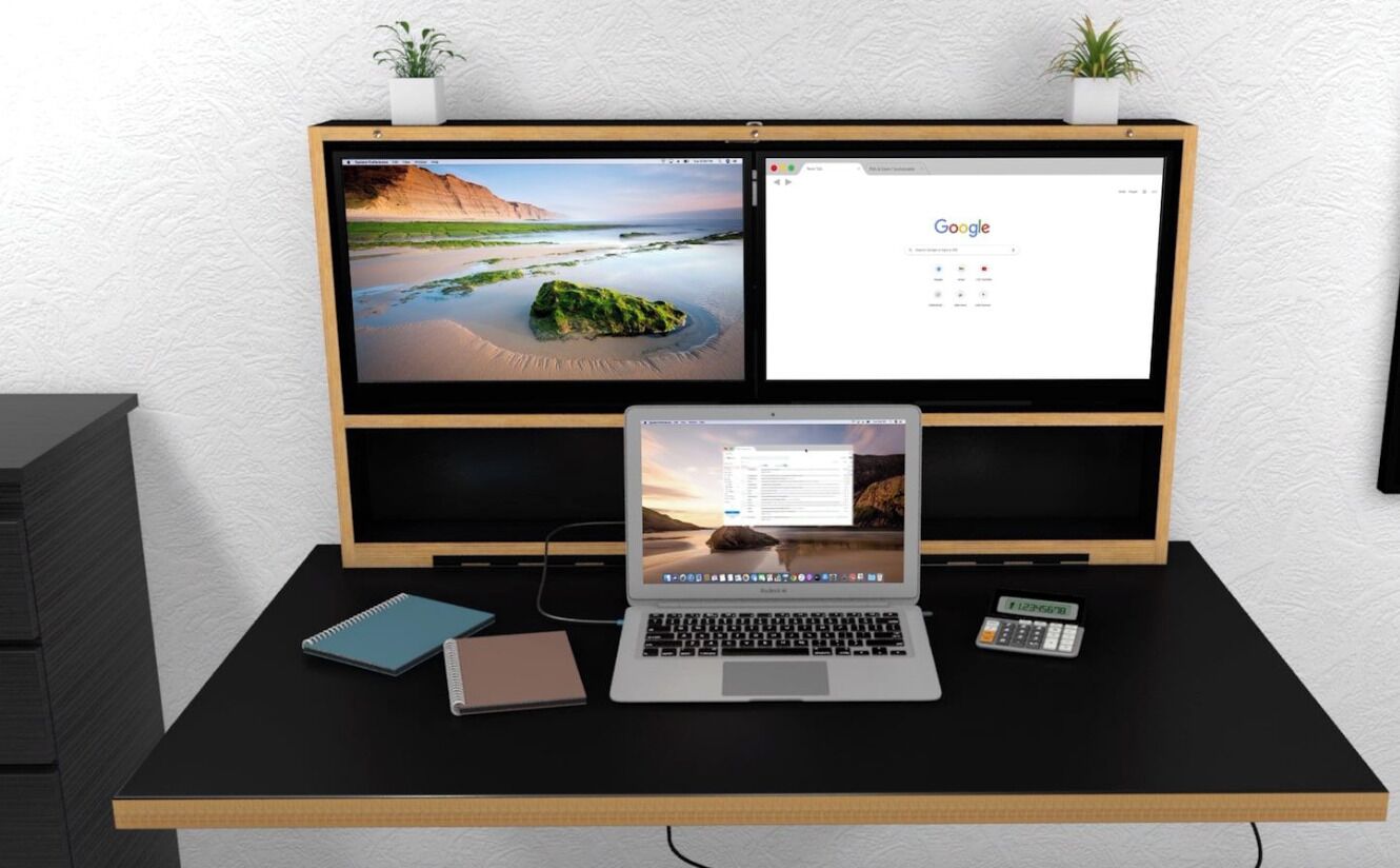 Centre d’affaires dans la chambre