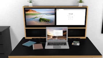 Centre dâaffaires dans la chambre