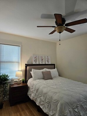 3 bedrooms, iron/ironing board, travel crib, WiFi