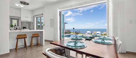 Villa Deluxe, vistas al mar | Comedor