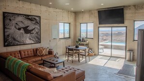Living area - Cigar Mountain House (Brewster County)
