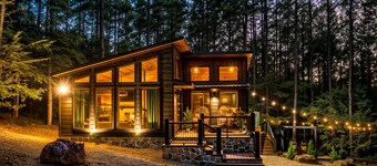 Luxe Spa Cabin: Sauna/Hot tub/Cold Plunge, EV