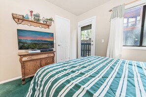 Appart'hôtel, plusieurs lits, cheminée, vue montagne | 2 chambres, draps fournis
