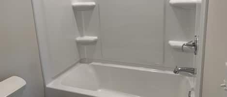 Towels, soap, toilet paper
