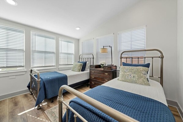 3 bedrooms, iron/ironing board, travel cot, WiFi