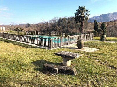 House, exceptional environment, 7 bedrooms, Urrugne, 7 mn from st Jean de Luz