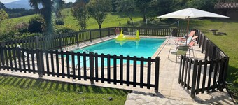 House, exceptional environment, 7 bedrooms, Urrugne, 7 mn from st Jean de Luz