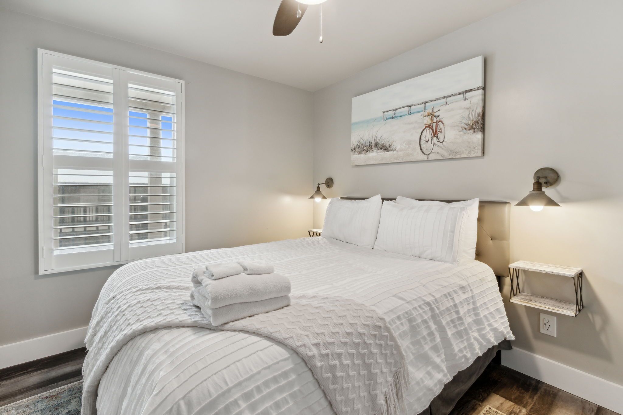 1 bedroom, iron/ironing board, travel crib, WiFi