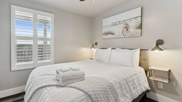 1 bedroom, iron/ironing board, travel crib, WiFi